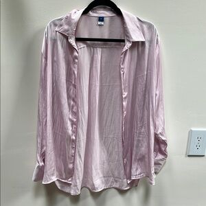 Old Navy Pink Button Down Shirt